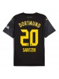 Borussia Dortmund Marcel Sabitzer #20 Venkovní Dres 2024-25 Krátký Rukáv